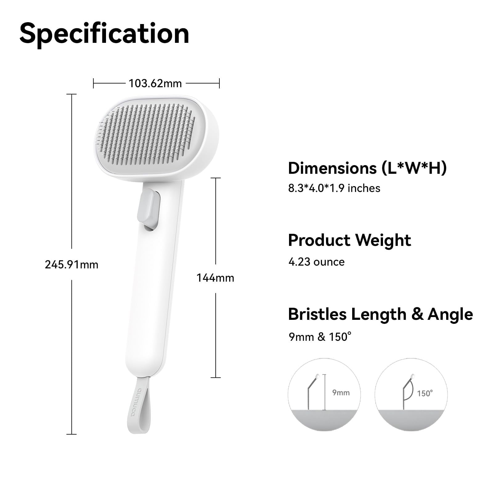 FurEase cleaning brush